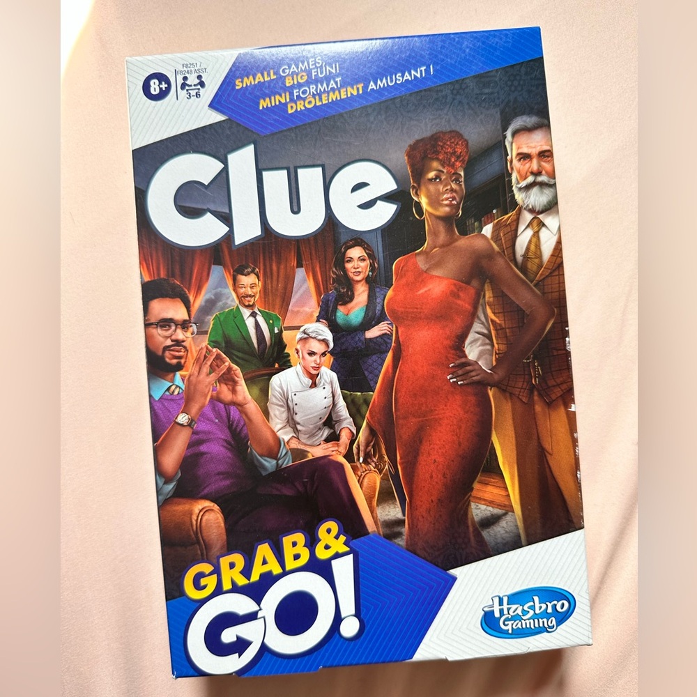 Grab&Go Clue Game NEW